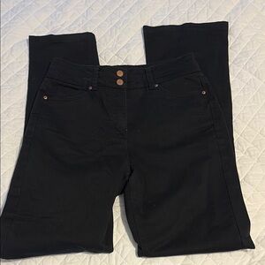 Long Tall Sally Black Women Jeans size 8 like new